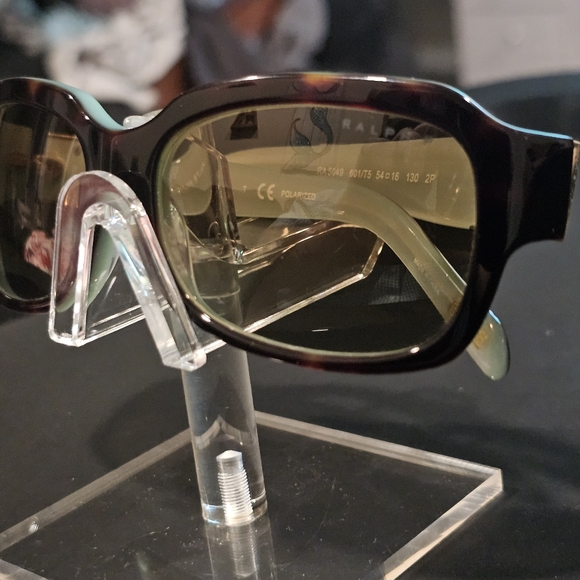 Ralph Lauren RA5049 601/T5 Tortoise Rectangle Sunglasses 54-16 130 - Picture 3 of 9